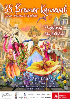 Plakat 38. Bremer Karneval: Olaf Kock